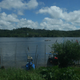 El río Oyapoque que separa la Guayana Francesa y el estado brasileño de Amapá